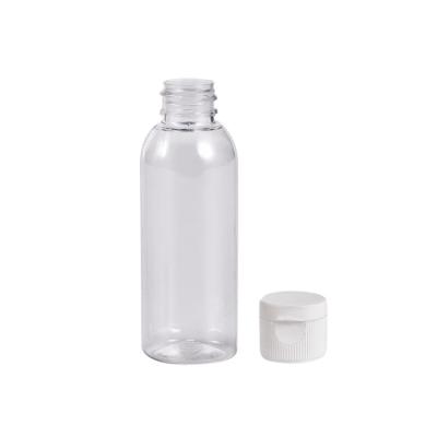 Garrafas plásticas do champô da borla 50ml 100ml 120ml 250ml com Flip Top Cap para o sanitizer da mão da loção do corpo do champô