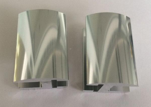 Polished Security Fence Aluminum Trim Extrusions Preciously Cutting OEM / ODM