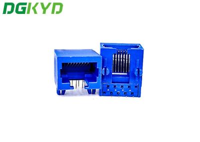 DGKYD56221118IWD1DY1027 Pacote de linha única PA46 Azul RJ45 Conector Rectangular RJ45 Sem transformador