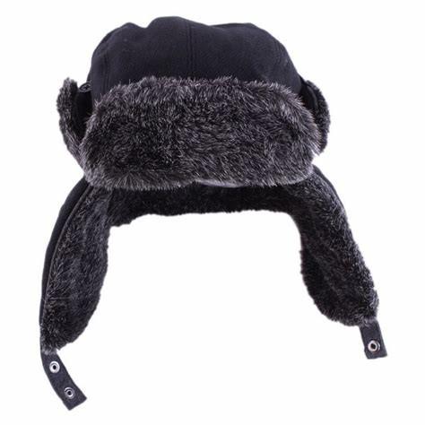 Barbour Kids Lined Wool Winter Hat In Olive Green Blank Logo Available