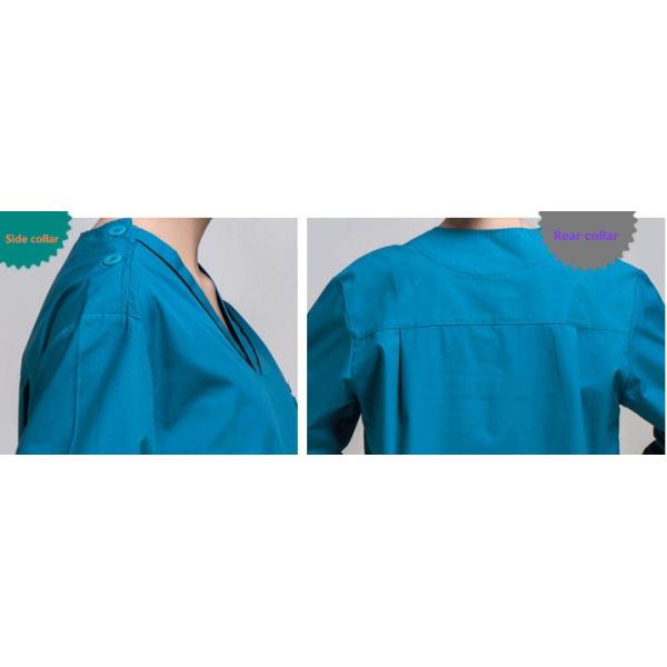 Hospital Female Scrubs Medical Uniforms , Ventilate Cotton Pretty Scrubs For Nurses