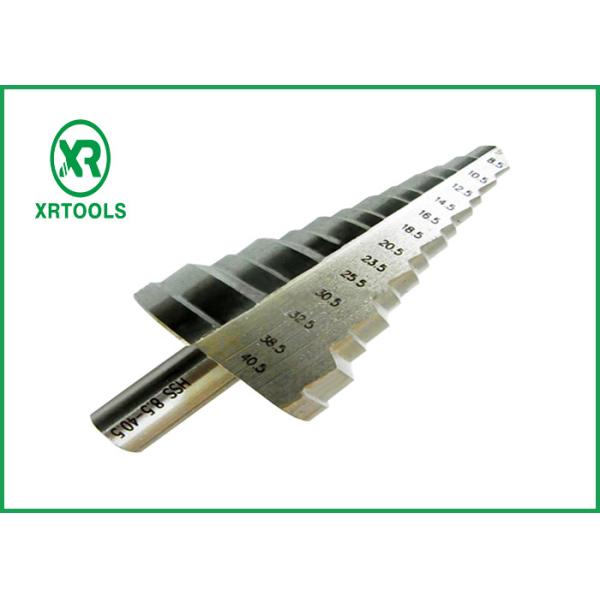 Метрический круглый буровой наконечник шага HSS хвостовика, стальной буровой наконечник шага для трубки металла