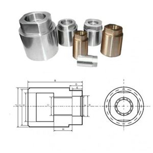 plunger for die-casting machine parts, die casting plunger tip