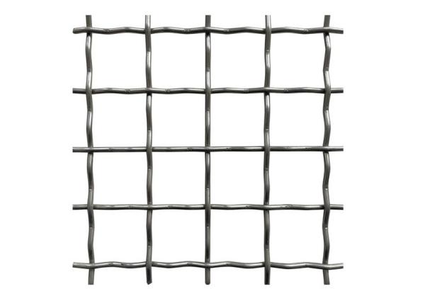 Decorative Galvanized Lock Crimp Woven Wire 1.0m-30m Plain Weave