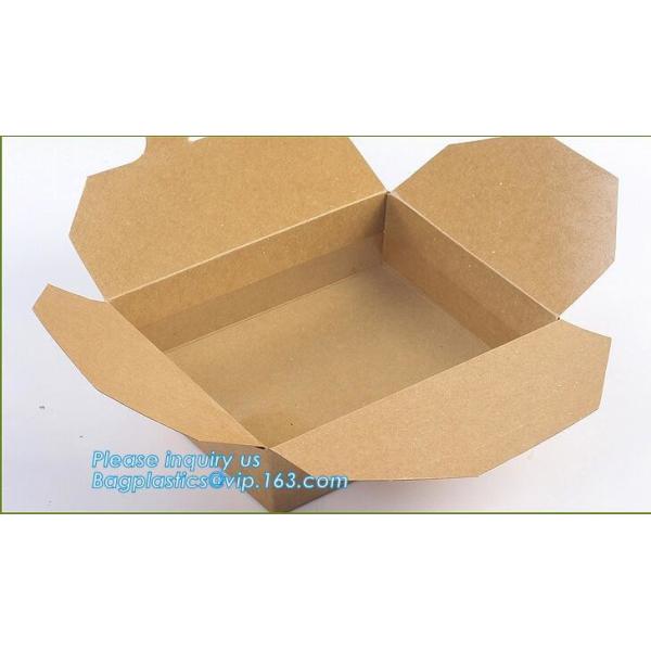 Disposable brown kraft paper boat paper food tray,Latest design food grade cardboard food fold paper boat trays bagease