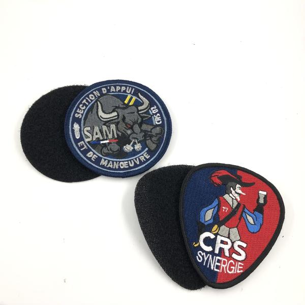 Personalised Hand Embroidered Cloth Patches Heat Press Bullion Wire