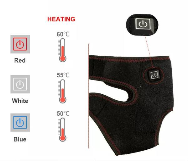 Cordless Heat Therapy Wrap Electric Xf Frd For Foot Ankle 45Degrees Temperature