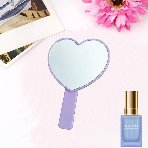 Mini Compact Square Pocket Mirror for Daily Makeup Needs and Fashionable Occasions