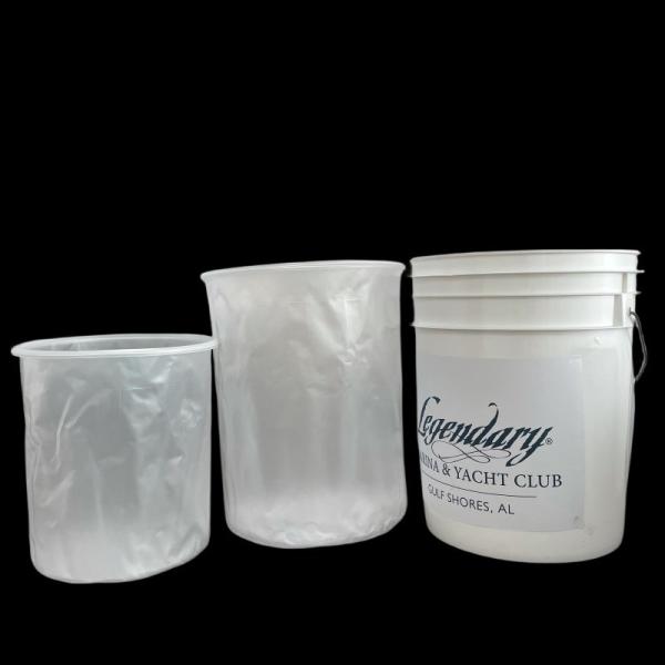 GAP/ISO/FDA Certified Disposable Plastic Liners for Paint Bucket Protection