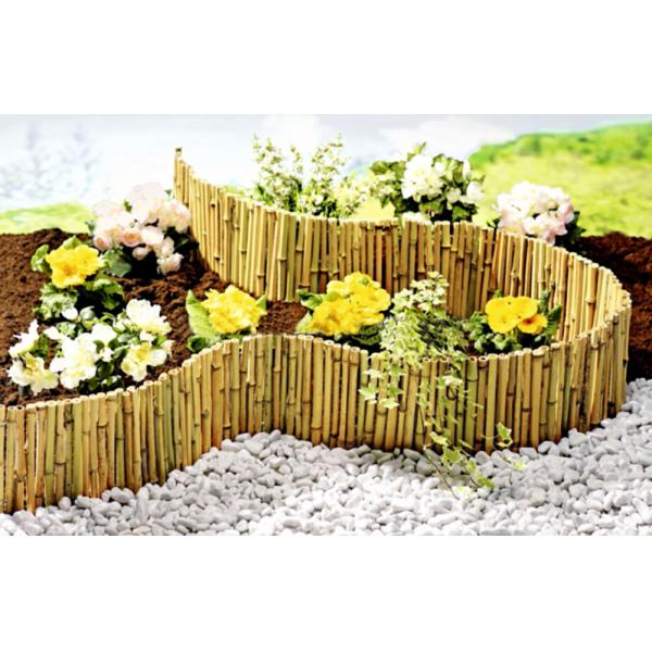 загородка границы тросточки 20x100cm бамбуковая окаймляясь для небольшого балкона сада декоративного