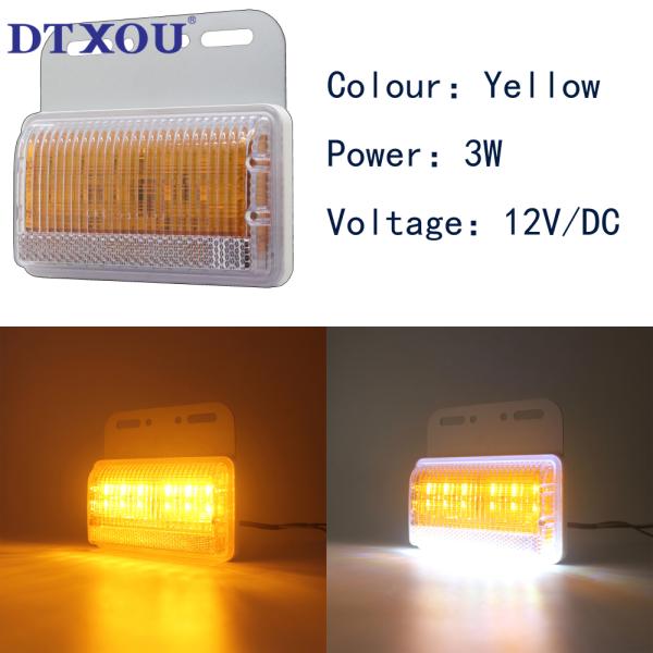 110*104mm Iron Plate Waterproof 21pcs Leds Strobe Flash Led Anti-fog Light For Trucks