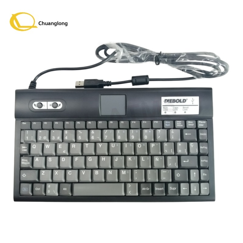49221669000D Diebold USB Keyboard ATM Machine Spare Part Diebold Opteva Maintenance Keyboard USB Connector REV.2 49-221669-000D