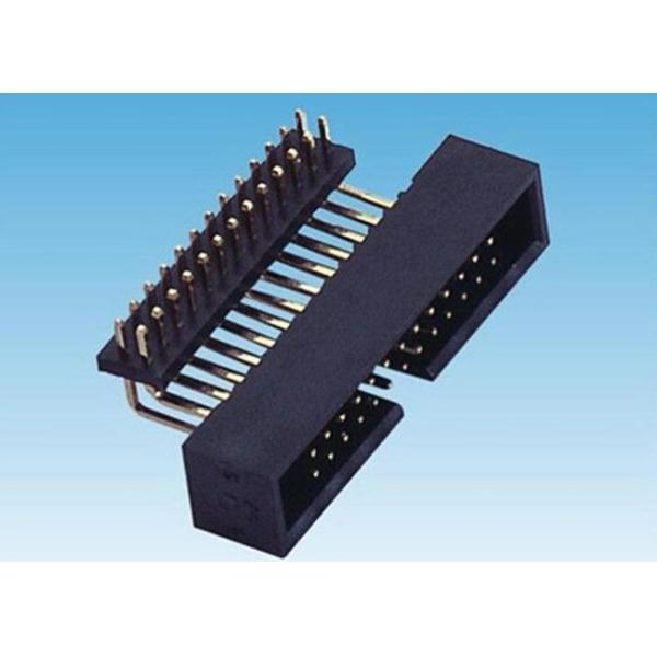 BOX Header pitch 2.54MM bent type