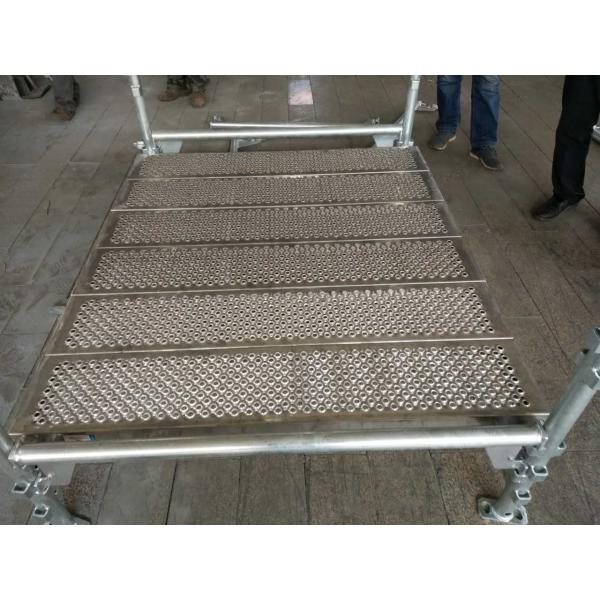 1315*495*55mm 7.9kg Aluminum scaffold baord plank for Haki scaffold
