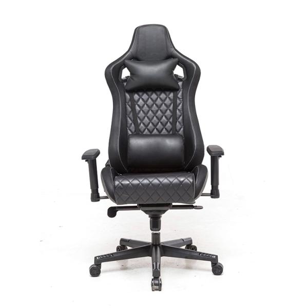 360 Swivel and Height Adjust Iron Frame Gaming Chair for Ergonomic Gaming Experience