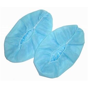 Blue Booties Disposable Biodegradable Shoe Covers Anti Skid