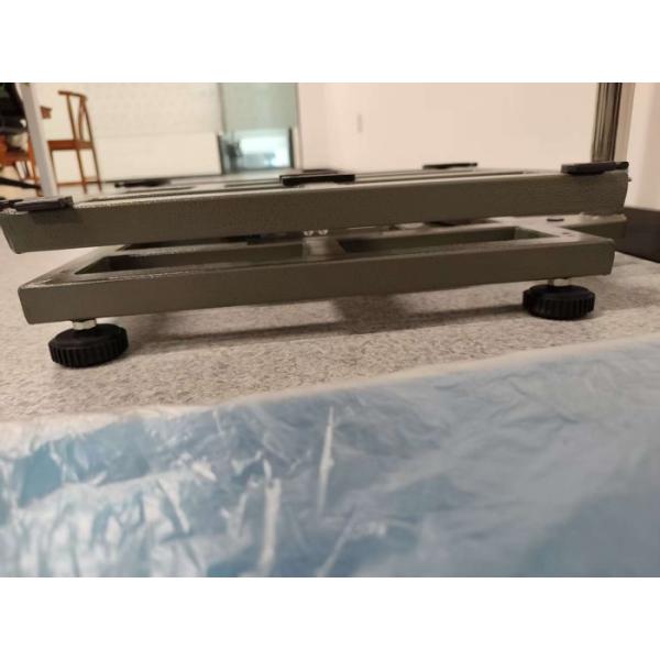 Plateforme de classe industrielle en acier au carbone, échafaudage de 500 kg avec plaque de couverture en acier inoxydable