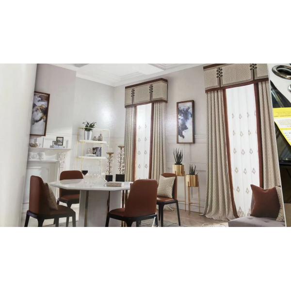 Hollowed White Cotton Lace Embroidery Muslin Curtains Blackout Window Hotels Hospitals