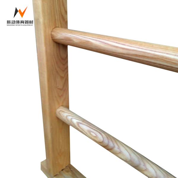 Прочная конструкция Внутренняя деревянная лестница для гимнастики