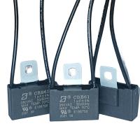 CBB61 250V 1.0mfd comprimento de linha 115 ventilador de teto condensador com orelha de ferro reta