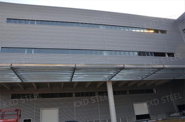 Wanhui Phase II Cheap Beautiful Commerical Multifunctional Facility Steel Structure Metal Prefabricated Buildings