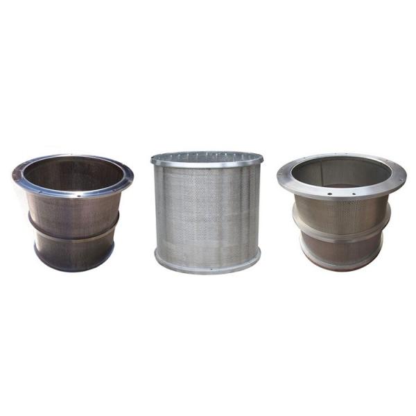 Stainless Steel Wedge Wire Slotted Paper Making Pressure Screen Basket
