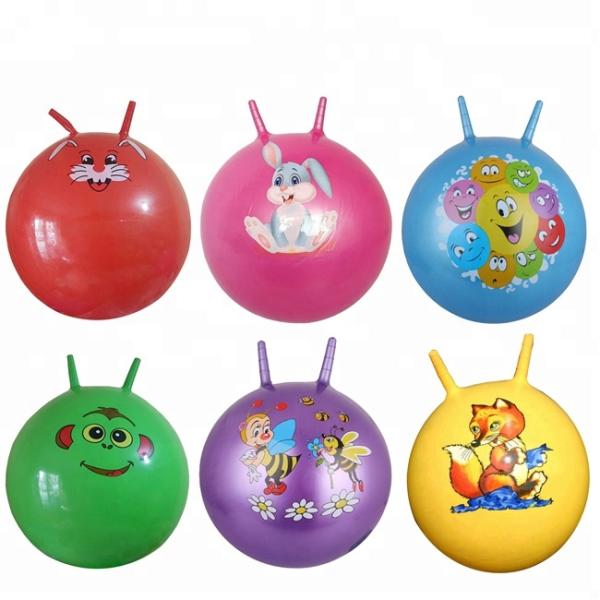 Safe Durable Jumping Bouncing Ball Kids Inflatable Hop Ball Explosion Proof