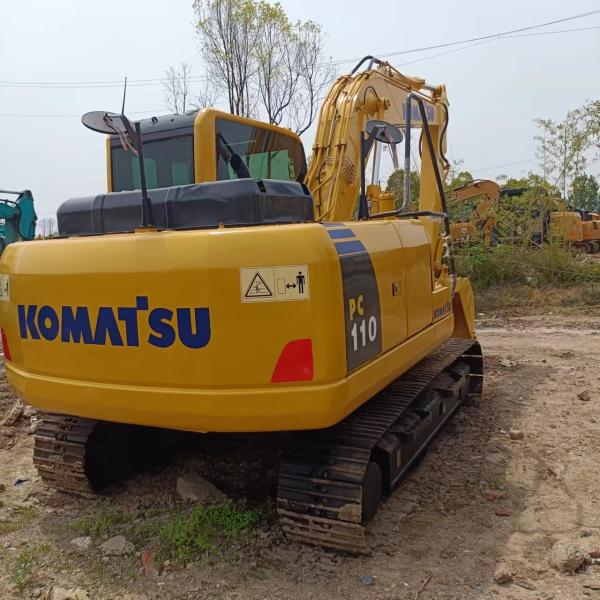 Komatsu PC110 8 Used Excavator Equipment In Good Condition With Less Working Hours