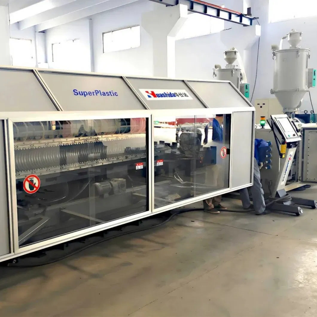 Fully Automatic HDPE/PP Double Wall Corrugated Pipe Production Line