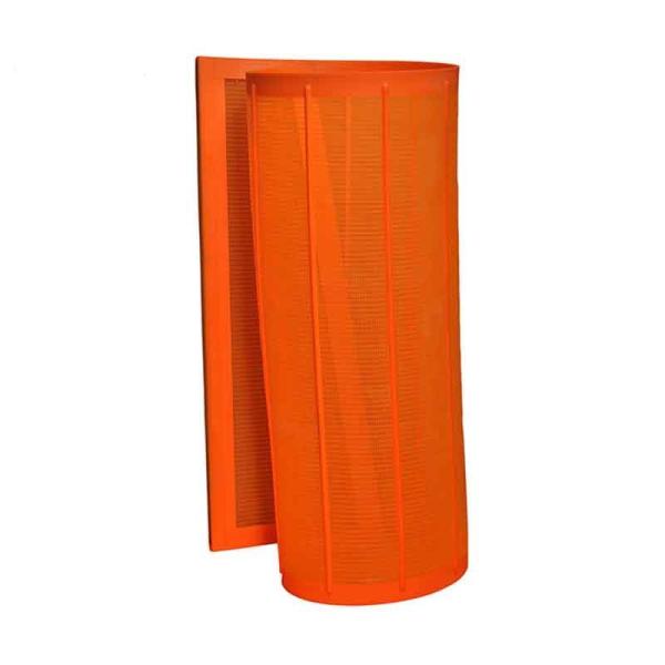 PU Fine Screening Mat with Abrasion Resistance Anti-Blinding and 0.075mm Openings for Silica Sand