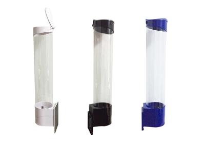 Screw Mounted Paper Cup Dispenser , Paper Cup Holder For Water Dispenser