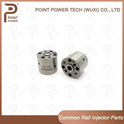 Valva de espiral de injetor de ferro comum para injetores C7/C9 ISO9001 peças de injetores de combustível diesel