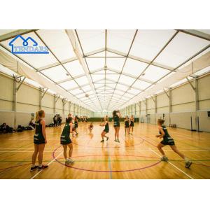 Reinforced Steel 10x20m Sports Hall Tent Fire-Retardant Cover Wind-Resistant for Indoor Stadium