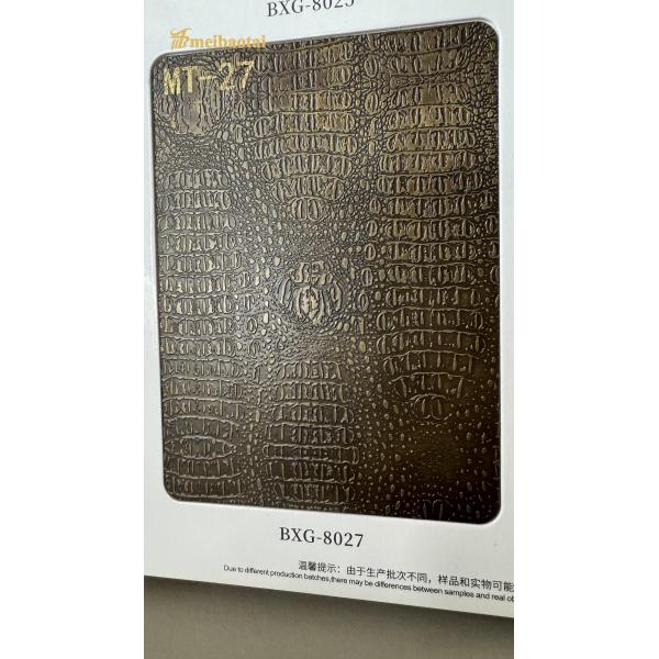 3D Wall Imitation Antique Copper Decoration Stainless Steel Sheets