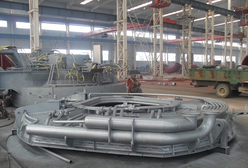 Industrial Water Cooled Copper Panels Stainless Steel High Efficiency For EAF