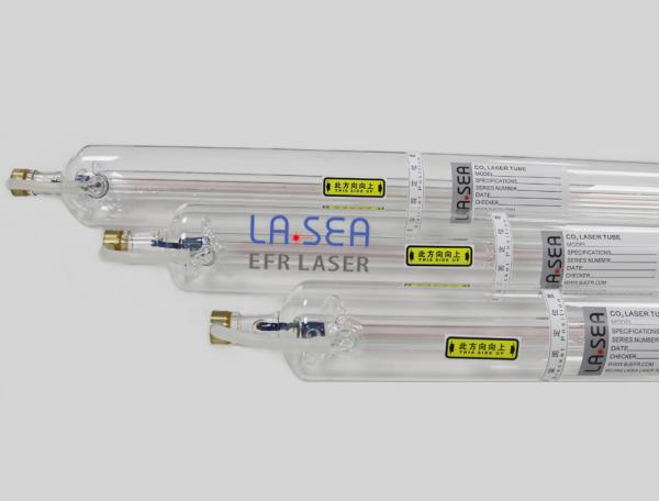Water Cooling Co2 Laser Tube Replacement OEM / ODM Available 1250mm Length