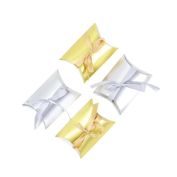 Logotipo personalizado CMYK Extensão de cabelo Peruca Embalagem Almofada Caixas de presente de papel para pacotes