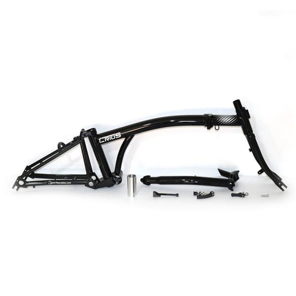 16-дюймовый складный велосипед Crius 349 V тормоз 8 скоростей 9 скоростей Хром-молибден Стальной рамы