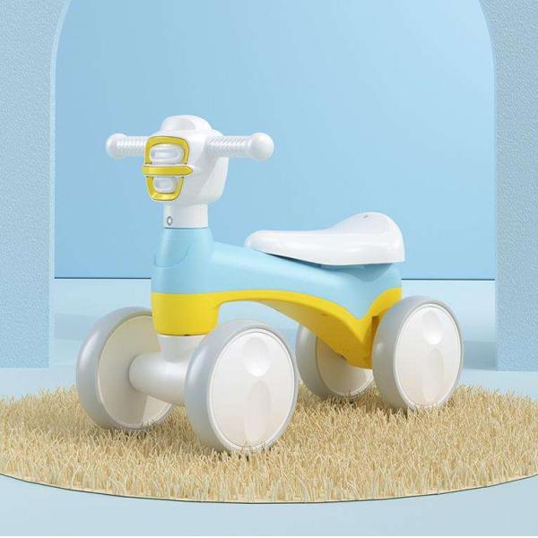 Балансовый велосипед езда на автомобиле игрушки детский скутер с удобным нескользящим рулем