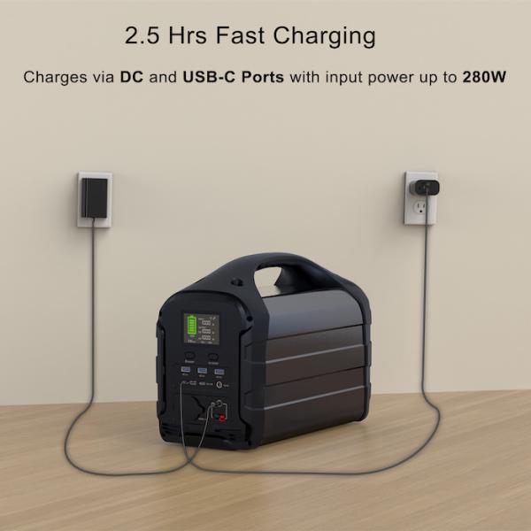 Запоминающее устройство накопления энергии электростанции 600W изготовленной на заказ алюминиевой раковины портативное располагаясь лагерем аварийное