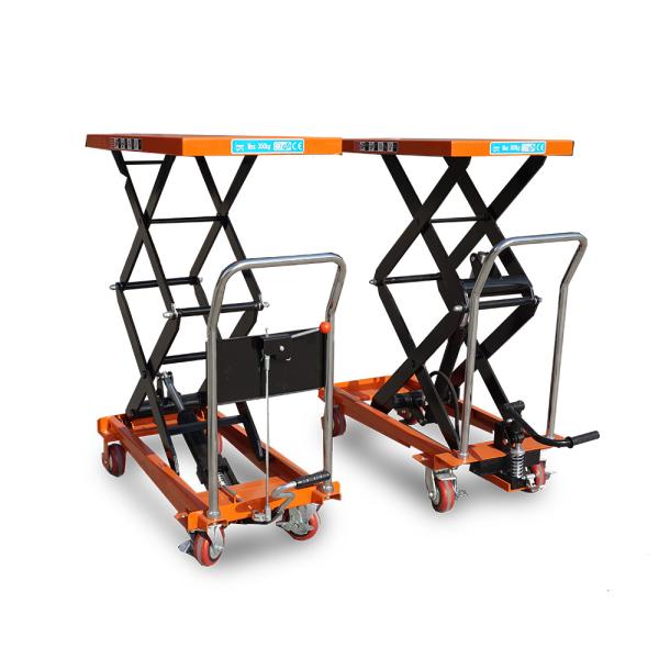 PT1000A Load Capacity 1000kg 1ton Pedal Hydraulic Manual Lifting Platform