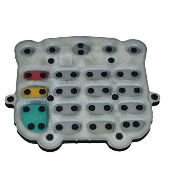 Interruptor de teclado POS de borracha de silicone personalizado para máquinas numéricas