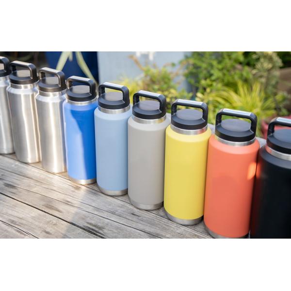 вакуум черноты 36oz изолировал Growlers с ручкой сжатия