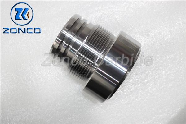 Threaded Nozzle Tungsten Carbide Power Tool Parts Customized