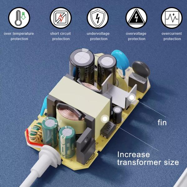 OEM/ODM Can be America Включается USB-направление адаптер адаптер переключатель 12В Тип C быстрая зарядка 5В 2А