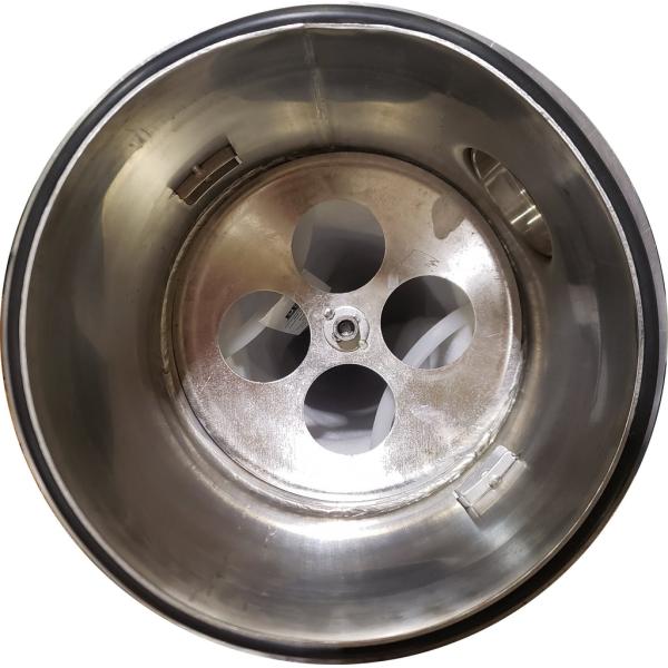 Stainless Steel Bag Filter Housing for Hotels 62KG Weight NPT Inlet 100 psi Pressure