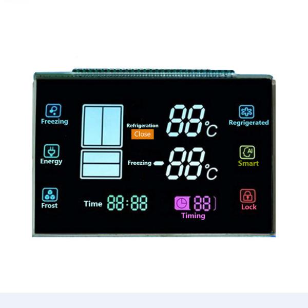Custom Size Lcd Display Screen , 7 Segment VA Lcd High Contrast Display