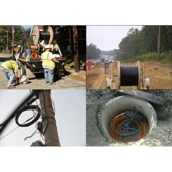 GYTC8A Self Supported Fiber Optical Cable Armored Aerial For Outdoor