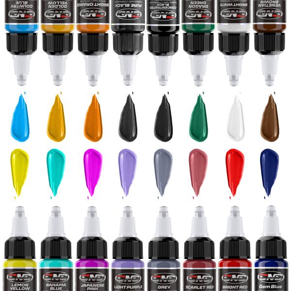 Waterproof Professional Tattoo Ink Pure Plant CNC Tattoo Ink