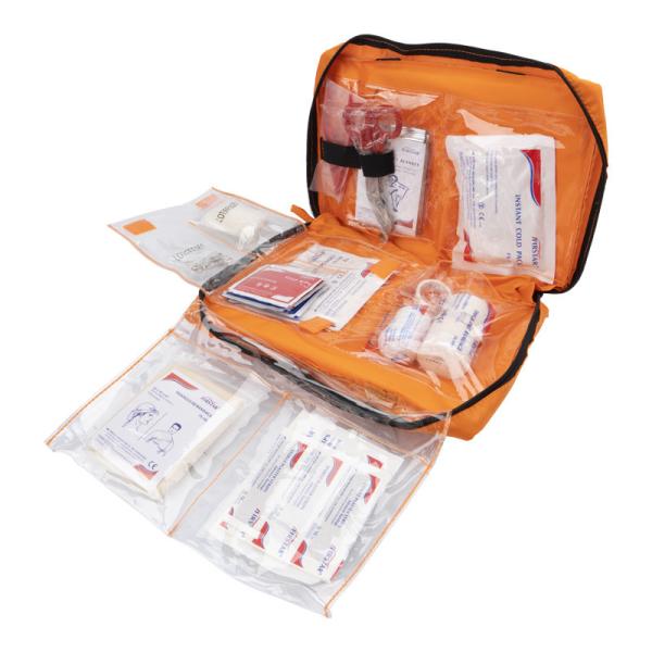 PVC Coated Nylon Bag Medical First Aid Kit Rescue For Home Office Car